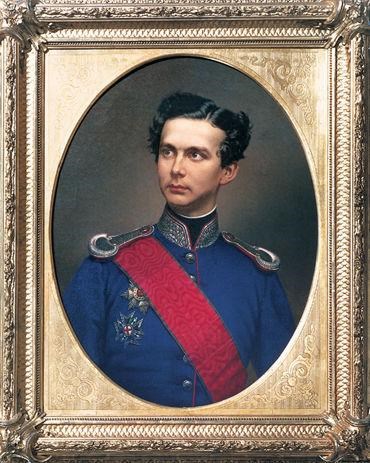 002-Портрет молодого Людвига II. W.von Tauber,1864
